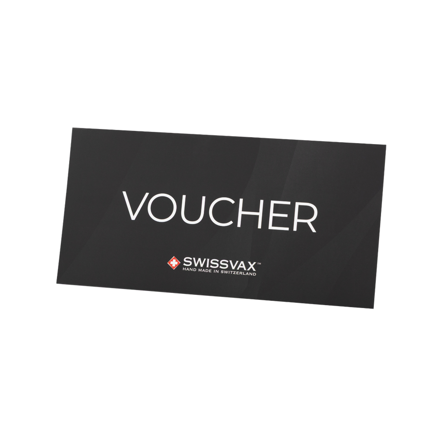 Swissvax cadeaubon voor autoliefhebbers