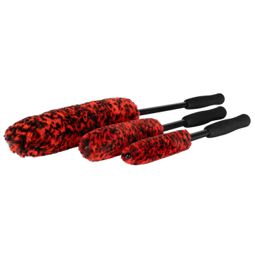 Wheel Woolies Combo Sada měkkých kartáčů na ráfky